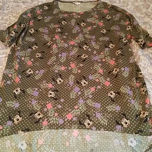 Disney Lularoe Irma fits 1 or 2 sizes big